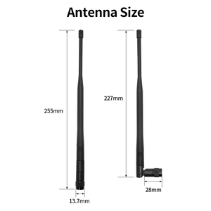 Tự Chế Dài Phạm Vi 3Km Không Dây RF Module 2.4Ghz Wi-Fi Antenna BNC TNC 2.4G Đài Phát Thanh <span class=keywords><strong>Router</strong></span> Không Dây Microphone Antenna - Product Image 4