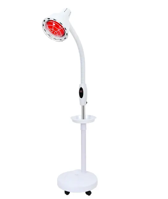 Luce rossa terapia con telecomando 275W luce infrarossa lampada termica con supporto luce rossa dispositivo di terapia per tutto il corpo