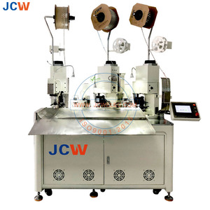 JCW-CST10 Factory Supply Automatic Cable Stripping Crimping Machine 2 <strong>Wires</strong> in 1 Terminal Crimping Machine - Product Image 3