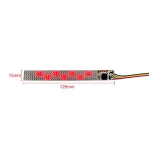 Mini Flexible LED-Anzeige Adressierbarer LED-Nachrichten bildschirm 5*36 Pixel Soft LED Ticker Board zum Scrollen von Nachrichten Werbung - Product Image 4