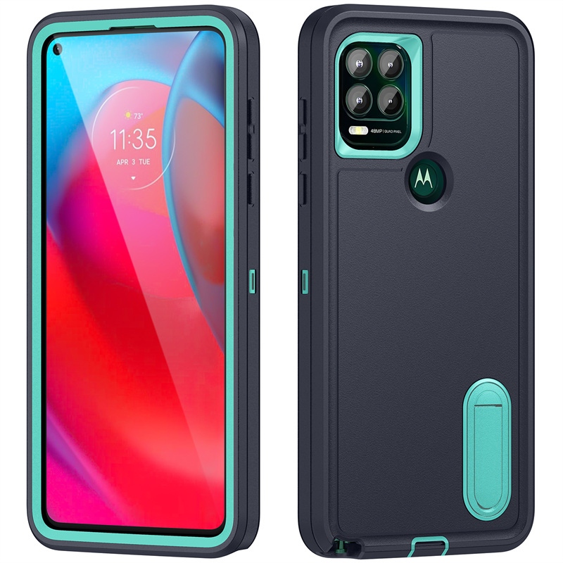 Dark blue&Light green