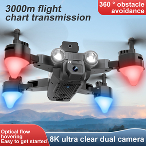 New Arrival Drone 4k Dual Camera Vr 3d Mode 20 <strong>Minutes</strong> Flying Battery Long Range Fpv Rc Foldable Mini Drone - Product Image 4