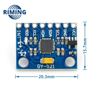 New and Original GY-521 MPU6050 3 Axis Analog <strong>Gyro</strong> <strong>Sensors</strong> Module 3 Axis Accelerometer Module (Without Welding) - Product Image 5