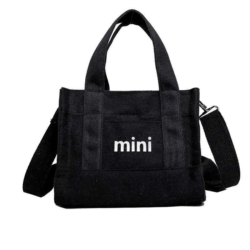 Изготовленная на заказ хлопковая Наплечная Сумка для покупок продуктовая сумка мини-Холщовая Сумка для женщин