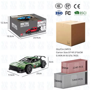 New 1:<strong>24</strong> <strong>Wireless</strong> Rc Race Car Simulation Racing Car Model 2.4G Light-up <strong>Toy</strong> 4WD Drift <strong>Toy</strong> Car - Product Image 6