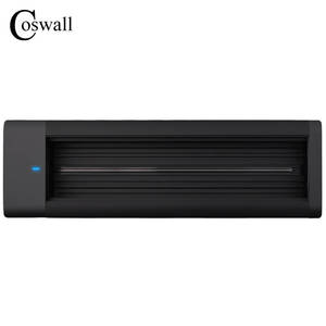 Coswall เต้ารับติดพื้นผิวแบบพรีเมี่ยม4แบบพร้อมเบ้าเสียบผนังอะลูมิเนียมแบบรีดขึ้นรูปสวิตช์คอมโบเท่านั้น - Product Image 2