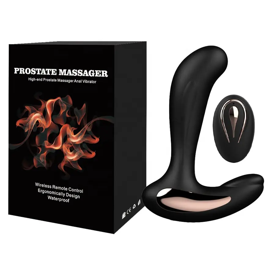 Vibratore anale in Silicone sicuro per il corpo di tendenza Amazon con telecomando massaggiatore della prostata giocattolo del sesso per uomini e donne