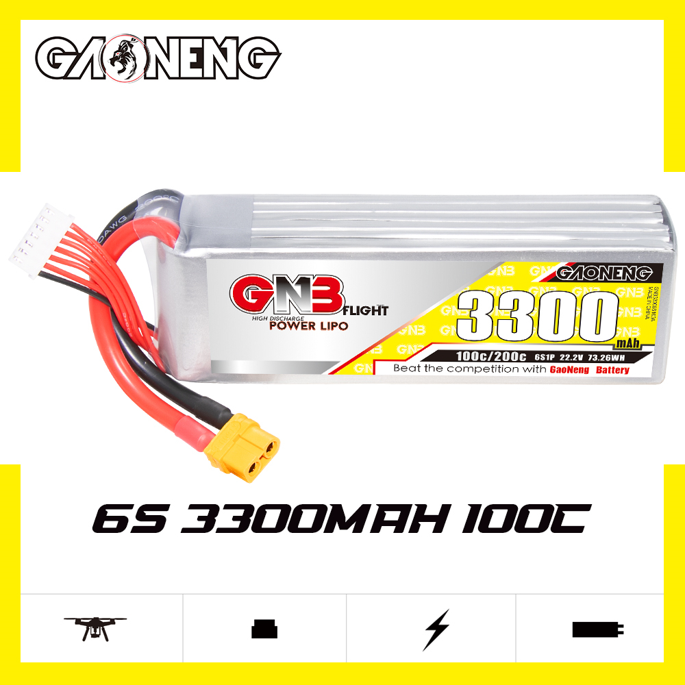3300mAh 100C 22,2V 6S