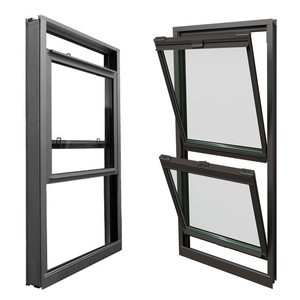 Modern up Down Slide Aluminium <strong>windows</strong> Design Custom Double Hung Aluminum Glass Vertical Sliding <strong>Sash</strong> <strong>Window</strong> - Product Image 1