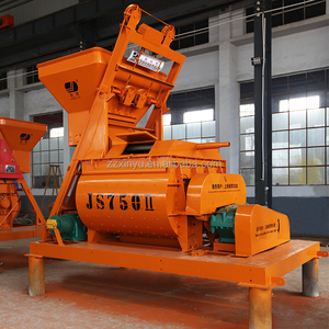 JS Series 750 Litres Double Spiral Twin Shaft Concrete <strong>Mixer</strong> <strong>JS750</strong> Cement <strong>Mixers</strong>