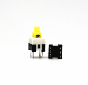 HCNHK 6pin latch 7x7 push button schalter DPDT 7.0*7.0mm buttonswitch - Product Image 5