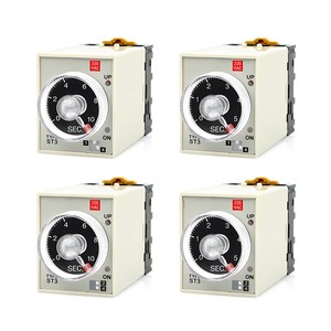 ST3P-Verzögerungsrelais 220-V-Verzögerungszeitgeber DC 12V 24V 110V 220V 380V 8-polig plus ST3P-Basiszeitrelais ST3P-Timer - Product Image 6