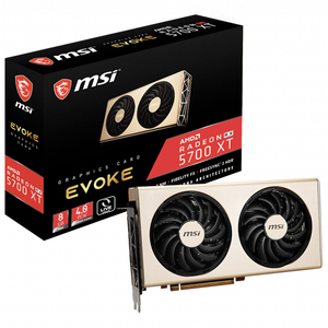 Tarjeta gráfica MSI AMD Radeon RX 5700 XT EVOKE con memoria de 8GB GDDR6 de 256 bits, compatible con salida DisplayPort x 3 - Product Image 1