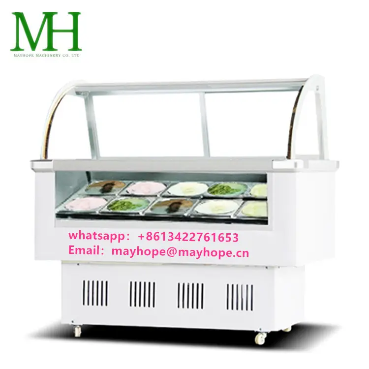 Factory price ice lolly mini showcase /ice cream display cabinet /small showcase freezer for soft ice cream popsicle