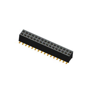 FPIC โรงงาน 2 มม.สนามแหลม 2x4 รอบขั้วต่อหัว Pin 2.54 มม.แถวคู่หญิงหัว Pin - Product Image 3