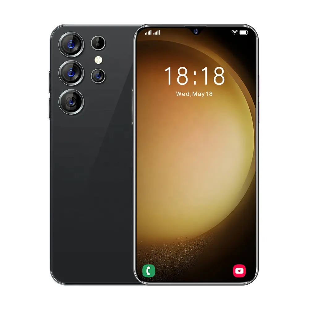 Fabrikada doğrudan temel özelliği satın 2024 yeni smartphone i13 S24 en iyi satın sıcak satış 5g android akıllı telefon ile yüksek