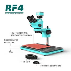Rf4 RF7050TVP + 2KC2 + PO2手机维修立体显微镜，用于带光源的高清2k摄像机Ccd显微镜 - Product Image 2