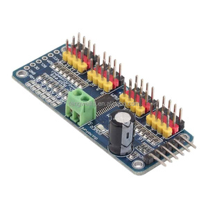 Arduino Robot için PWM Servo sürücü panosu 16 kanallı PCA9685 denetleyici IIC arayüzü