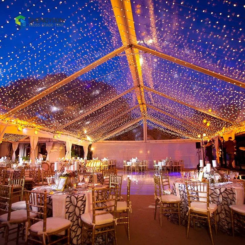 Casamento à prova d'água para eventos comercial grande capacidade temporária de tenda