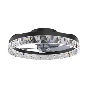 Modern Remote Control <strong>Crystal</strong> Ceiling <strong>Fan</strong> With <strong>Light</strong> for Home Bedroom Living Room <strong>Fans</strong> 3CCT 6-Speeds Led Ceiling <strong>Fans</strong> - Product Image 6