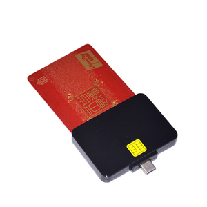 ISO 7816 giá rẻ Android điện thoại di động thông minh đầu đọc thẻ với giao diện USB dcr32 - Product Image 4