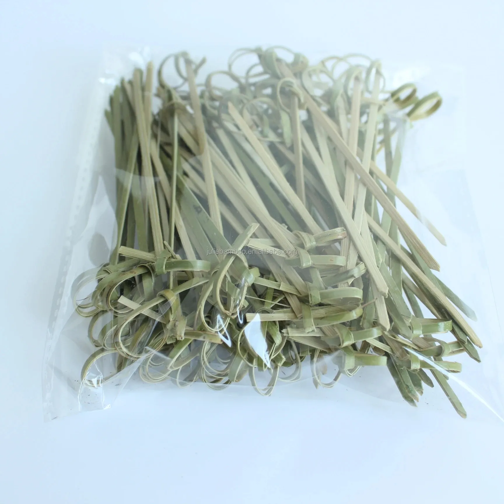 Factory-direct Food Grade Biodegradable Disposable Healthy Natural Bamboo Knot Skewers Bamboo Picks