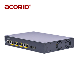 IEEE 802.3AF/AT 8GE(PoE)+ พอร์ต2SFP สก์ท็อปกิกะบิตอีเธอร์เน็ตสวิตช์เครือข่าย RJ45ฮับเครือข่าย - Product Image 2