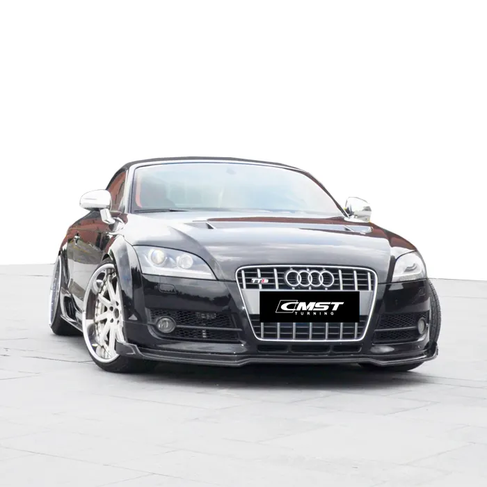 CMST style carbon fiber body kit for Audi TT front spoiler rear diffuser trunk spoiler and hood for AUDI tt facelift