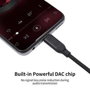 Fábrica tipo-c USB a dual RCA cable de audio de video macho decodificación incorporada RCA a tipo cable trenzado de nylon 1m 2m 3M tipo A RCA macho - Product Image 3