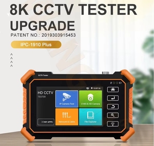 Probador de cámara CCTV Ptz, prueba de cámara IP 4K 8K, pantalla táctil IPS de 4 pulgadas, salida DC12V, soporte POE, accesorios de probador IPC - Product Image 6