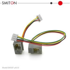 ซ็อกเก็ต RJ9 616E แจ็คแบบแยกส่วน JS-PH มีระยะห่าง2.0 - Product Image 5
