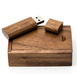 Оптовая продажа, самый дешевый деревянный USB-ключ, флеш-накопитель, подарок, деревянный USB 3,0 U-диск, карта памяти с коробкой - Product Image 5