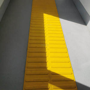 PVC bảng mù cảnh báo Pad nhựa mù sàn gạch vỉa hè hướng dẫn gạch podotactil PVC xúc giác lát gạch mù đường - Product Image 1