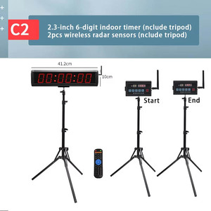 GANXIN telecomando orologio da corsa Wireless rilevamento Radar pista da corsa Timer per il calcio basket Dribbling formazione - Product Image 4