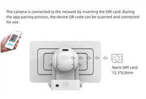 3MP 4G PTZ <strong>2</strong> <strong>Way</strong> Audio <strong>Intercom</strong> Solar Power Cctv Camera <strong>System</strong> Outdoor <strong>Wireless</strong> Solar Cctv Camera with Sim Card - Product Image 5