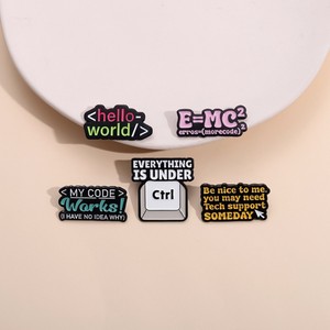 My <strong>Code</strong> Works Enamel Pins Creative <strong>Computer</strong> <strong>Code</strong> <strong>Program</strong> Brooches Lapel Badges Funny Jewelry Gift <strong>for</strong> Programmer Friends - Product Image 3