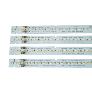 5 yıl garanti özelleştirilmiş 90VDC 4ft 1.2M 1M 50W 60W 165LM/W 90Ra 80Ra LED LED modülü devre doğrusal alüminyum PCB - Product Image 1