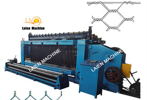 Macchina per la tessitura automatica della maglia della rete metallica per la fabbricazione della scatola esagonale della maglia del gabbione della larghezza 4m - Product Image 3