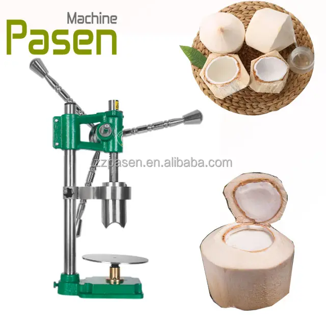 Máquina de corte de coco suave, herramientas de mano para abrir coco verde fresco