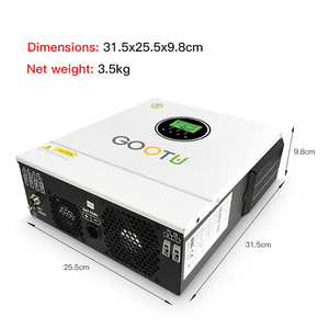 Gootu 30-450vdc宽光伏输入1.6Kw 2Kw离网太阳能逆变器转换器Dc至交流Ups逆变器2Kva - Product Image 6
