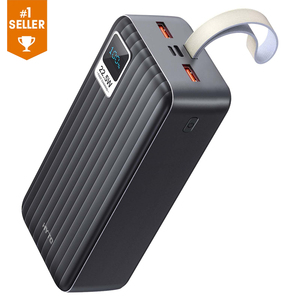 HYTO Power Bank 50000mAh QC3.0 22,5 W PD Cargador rápido de la estación de energía del Banco de energía portátil de gran capacidad de 4 salidas de 3 entradas del cargador rápido de la USB-C - Product Image 1