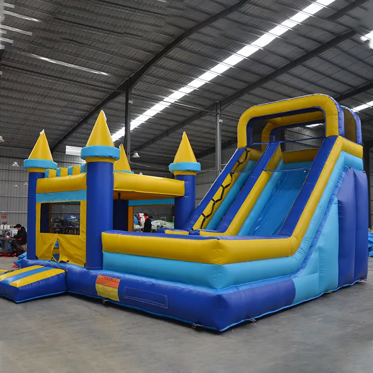 Pastello Commercial Clearance Jumper Combo spedizione gratuita dry and wet combo bounce house per bambini