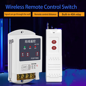 220V Dual Wireless Fernbedienung schalter 500 Meter Intelligente Licht-und Wasserpumpen motors teuerung mit 10A max. Strom - Product Image 6