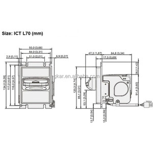 US Popular Fast <strong>Program</strong> Update Stackerless ICT L70 Bill Acceptor for Shooting Fish Table - Product Image 2