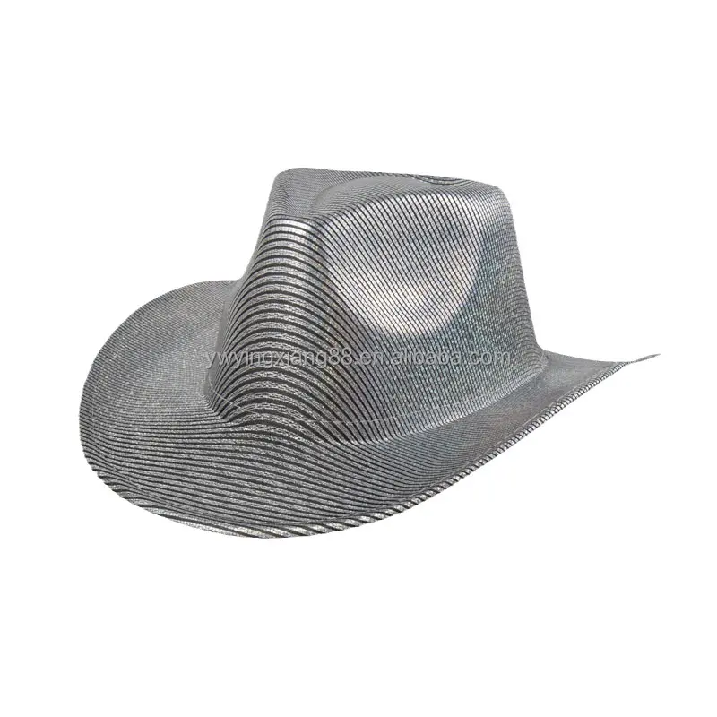 Sombrero de vaquero versátil de alta calidad para Halloween Día de San Valentín Navidad Año Nuevo y fiestas de Pascua Decoraciones de fiesta elegantes