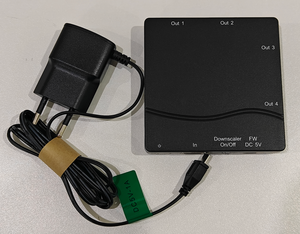 High-Efficiency 1x4 <strong>HDMI</strong> <strong>Distributor</strong> with Scaler Function Fashionable Audio Sound Equipment - Product Image 6