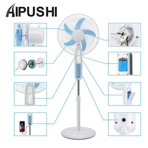 12V 16 18&quot; <strong>20</strong> Inch 5 <strong>Blade</strong> Solar AC DC Standing Box Ceiling Rechargeable <strong>Fan</strong> with LED Light and 5V USB Output Price in Pakistan - Product Image 5