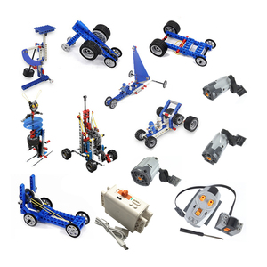 Gran oferta, programación, bloques de construcción, Motor, batería recargable, Ciencia, Educación, aprendizaje, 9686 bloques, juguetes para niños - Product Image 1