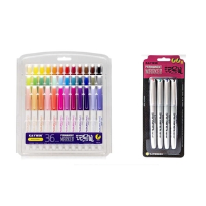 Farklı yüzey mermi ucu için çok renkli kalıcı belirteçler alkol bazlı mürekkep çabuk kuru yazma - Product Image 3