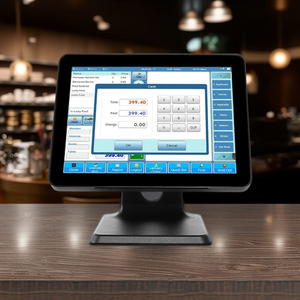 Chất lượng cao <span class=keywords><strong>Windows</strong></span> 15 inch POS tất cả trong một biểu tượng tùy chỉnh tiền mặt đăng ký màn hình cảm ứng hệ thống POS - Product Image 3